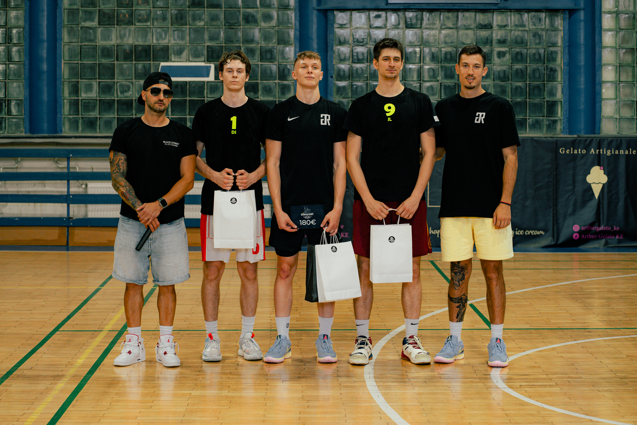 Fotografia všetkých víťazov turnaja KING OF THE COURT 2025